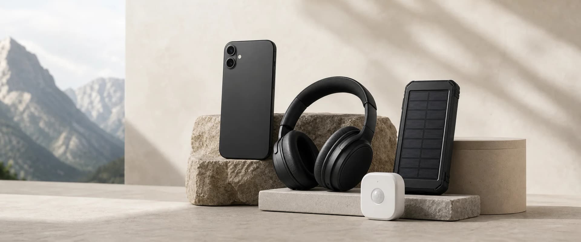 Curated electronics selection