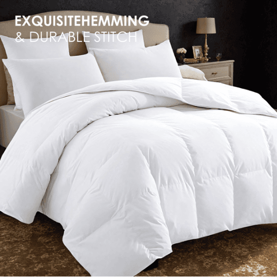 Polyester Brushed Single Quilt With Microfiber Filling, Down Alternative, OKO-100 Certified, CPC Children's Certified, Shipped Via Amazon Logistics
