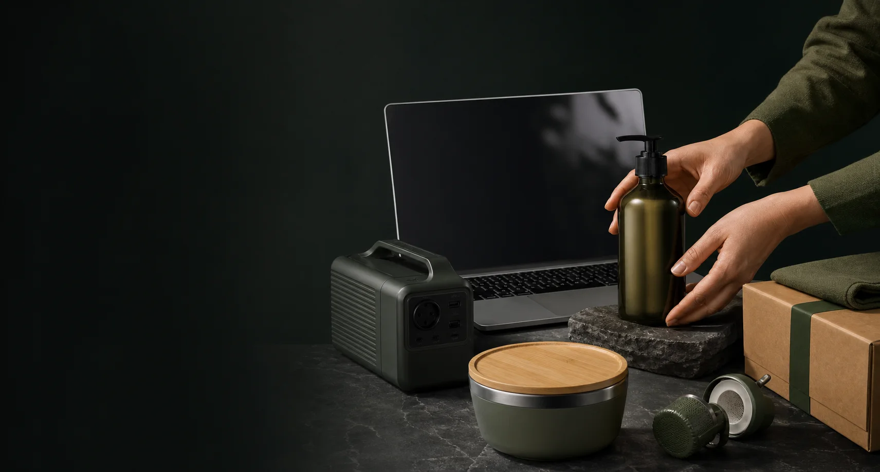 Renewed technology, refillable care, reusable home products and responsible packaging